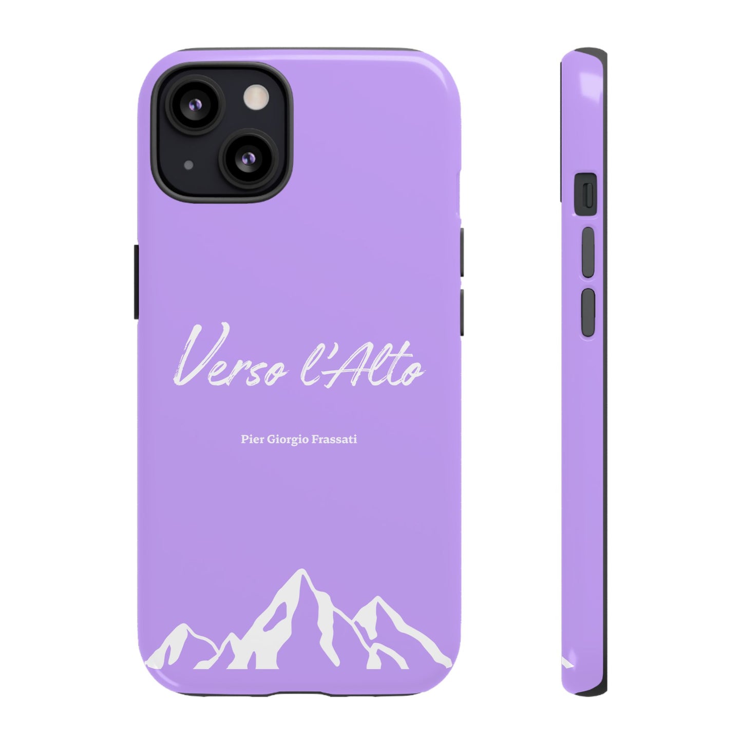 Mauve Mountain Adventure Phone Case - Stylish Verso l'Alto Phone Protection