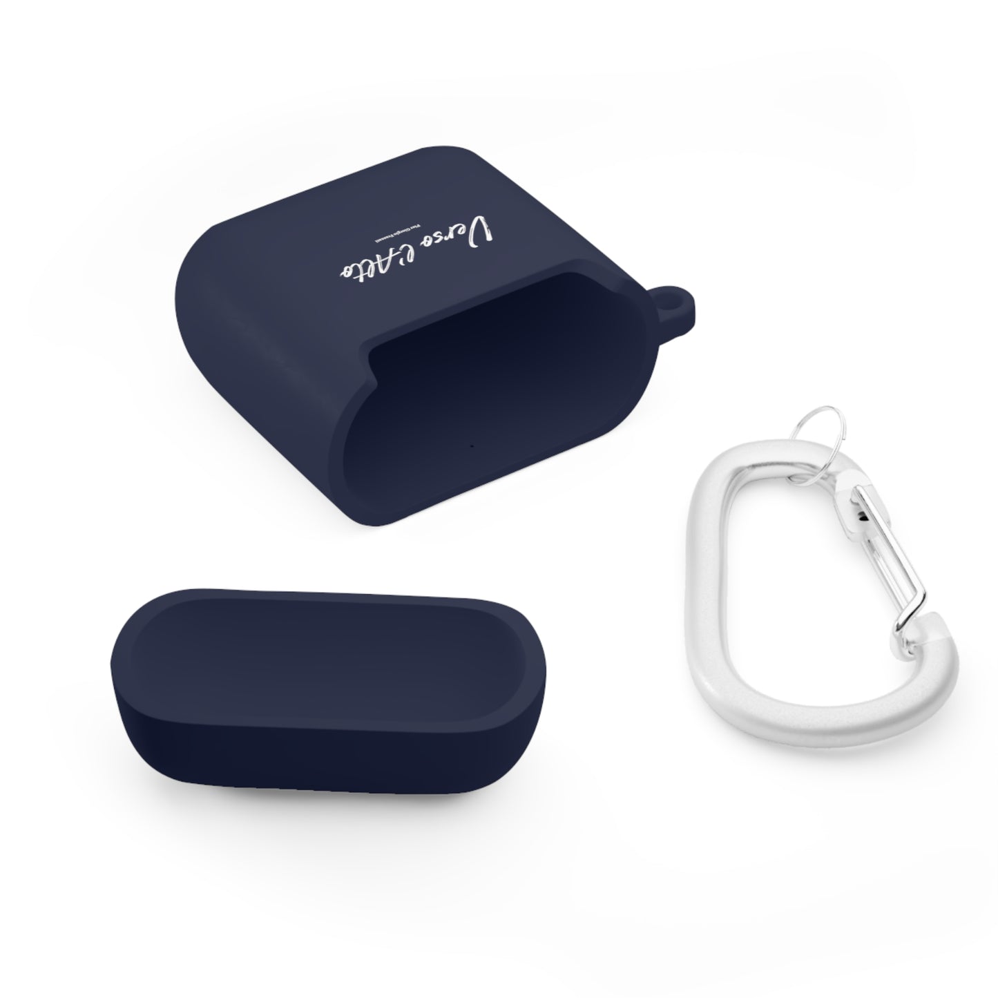 Coque de protection pour AirPods avec design Verso l'Alto (version noir-vert d'eau-bleu marine)