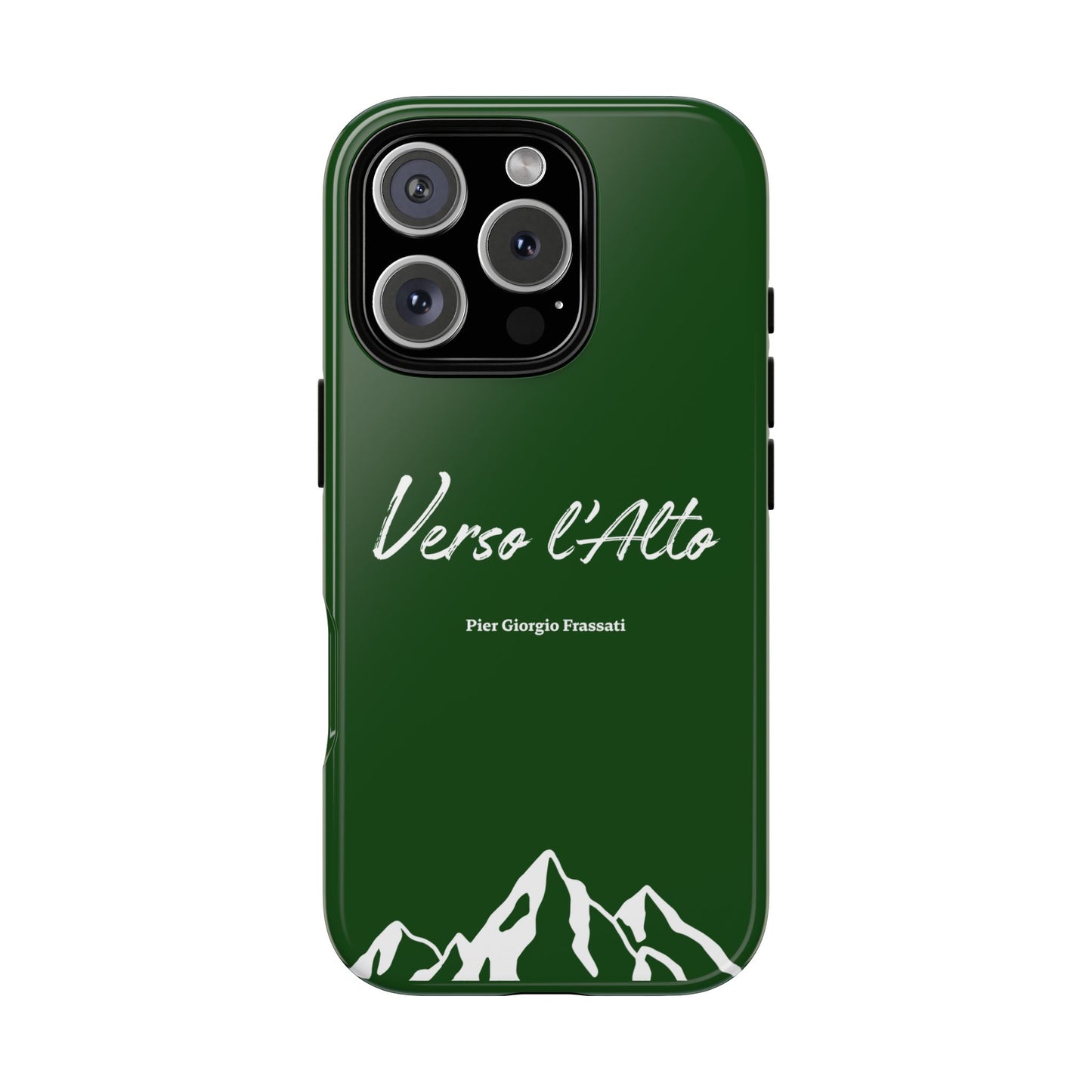 Vert Sapin Mountain Adventure Phone Case - Stylish Verso l'Alto Phone Protection