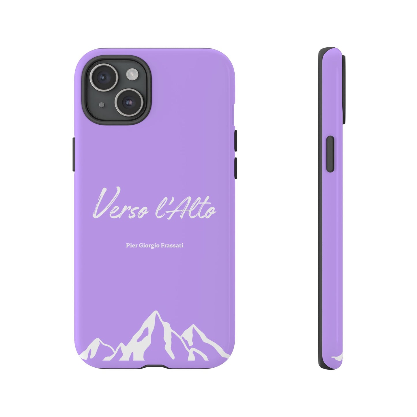 Mauve Mountain Adventure Phone Case - Stylish Verso l'Alto Phone Protection