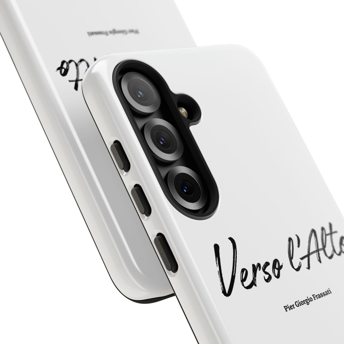White Mountain Adventure Phone Case - Stylish Verso l'Alto Phone Protection