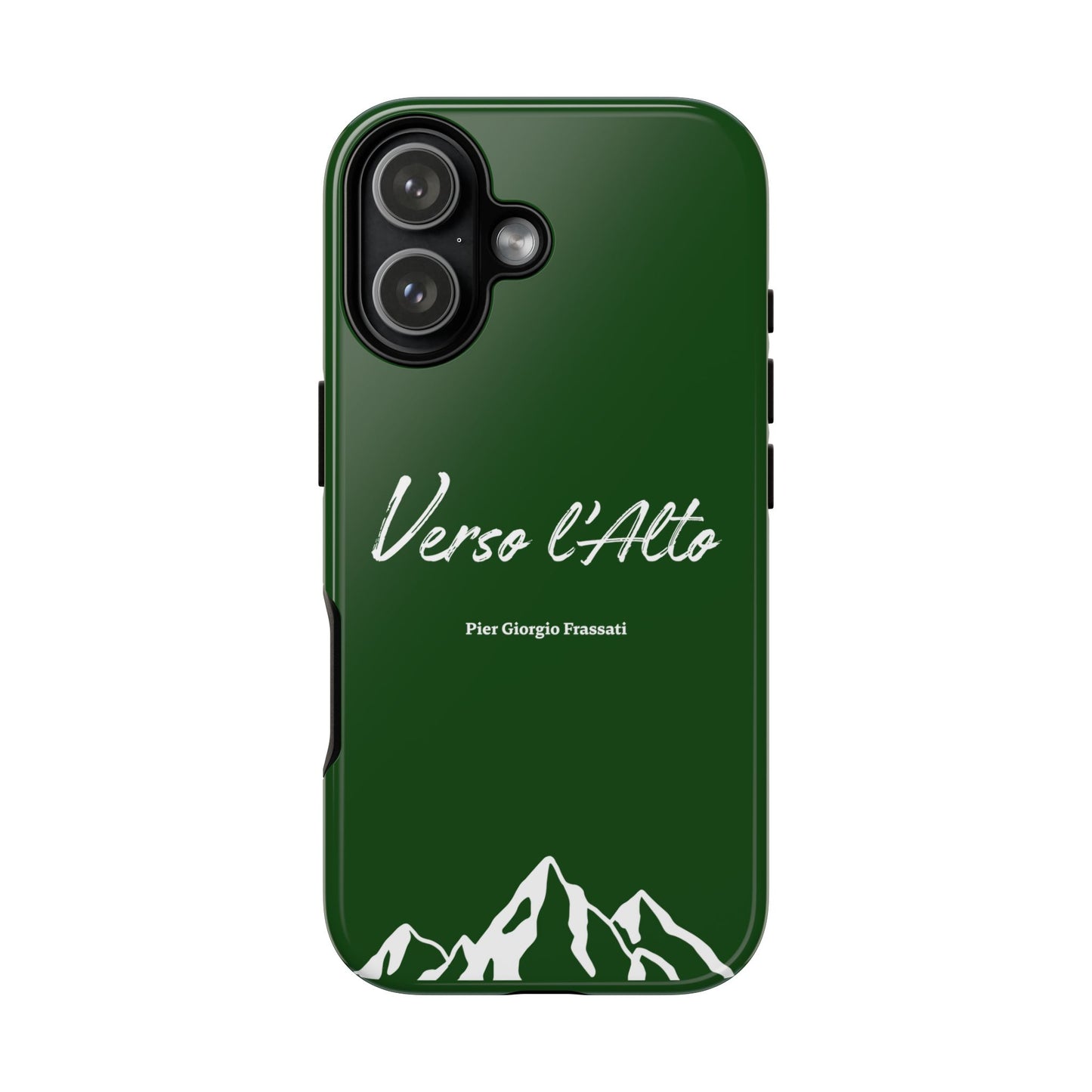Vert Sapin Mountain Adventure Phone Case - Stylish Verso l'Alto Phone Protection