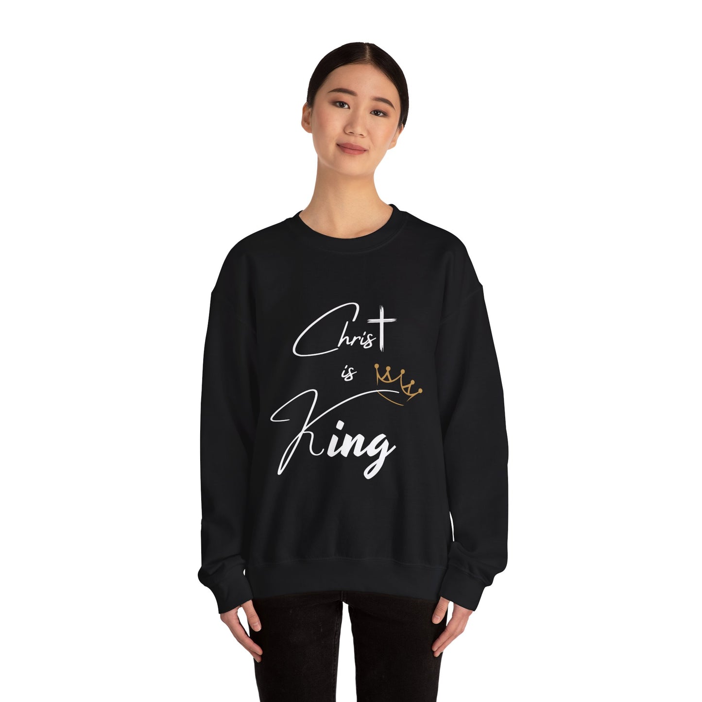 Unisex Christ is King Sweatshirt_2024 Collection BLACK I LIMITED EDITION