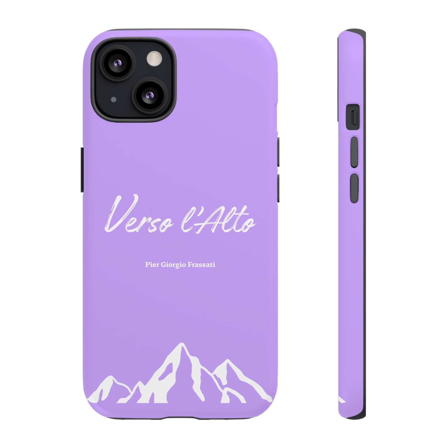 Mauve Mountain Adventure Phone Case - Stylish Verso l'Alto Phone Protection