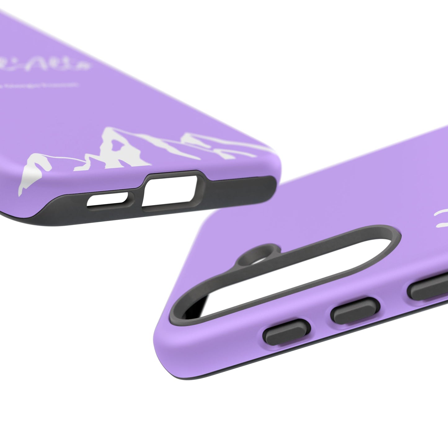 Mauve Mountain Adventure Phone Case - Stylish Verso l'Alto Phone Protection