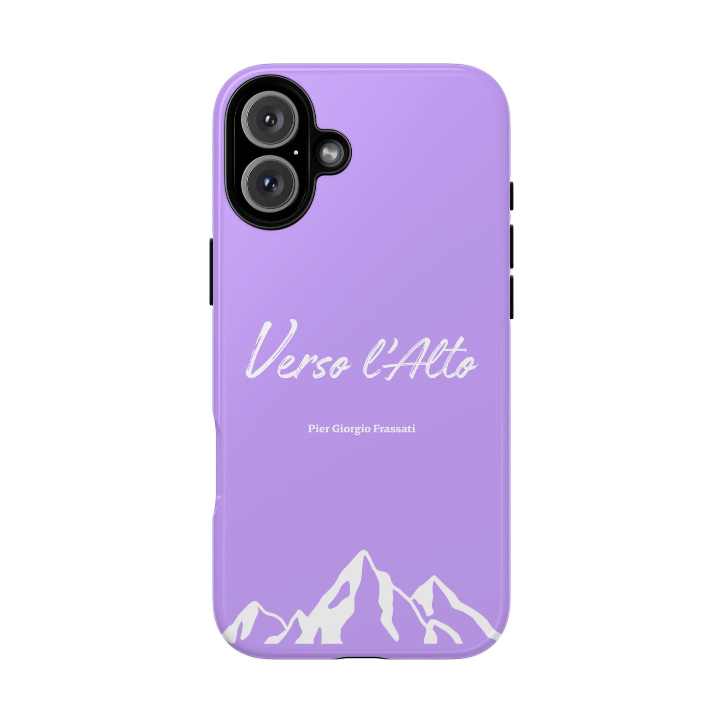 Mauve Mountain Adventure Phone Case - Stylish Verso l'Alto Phone Protection