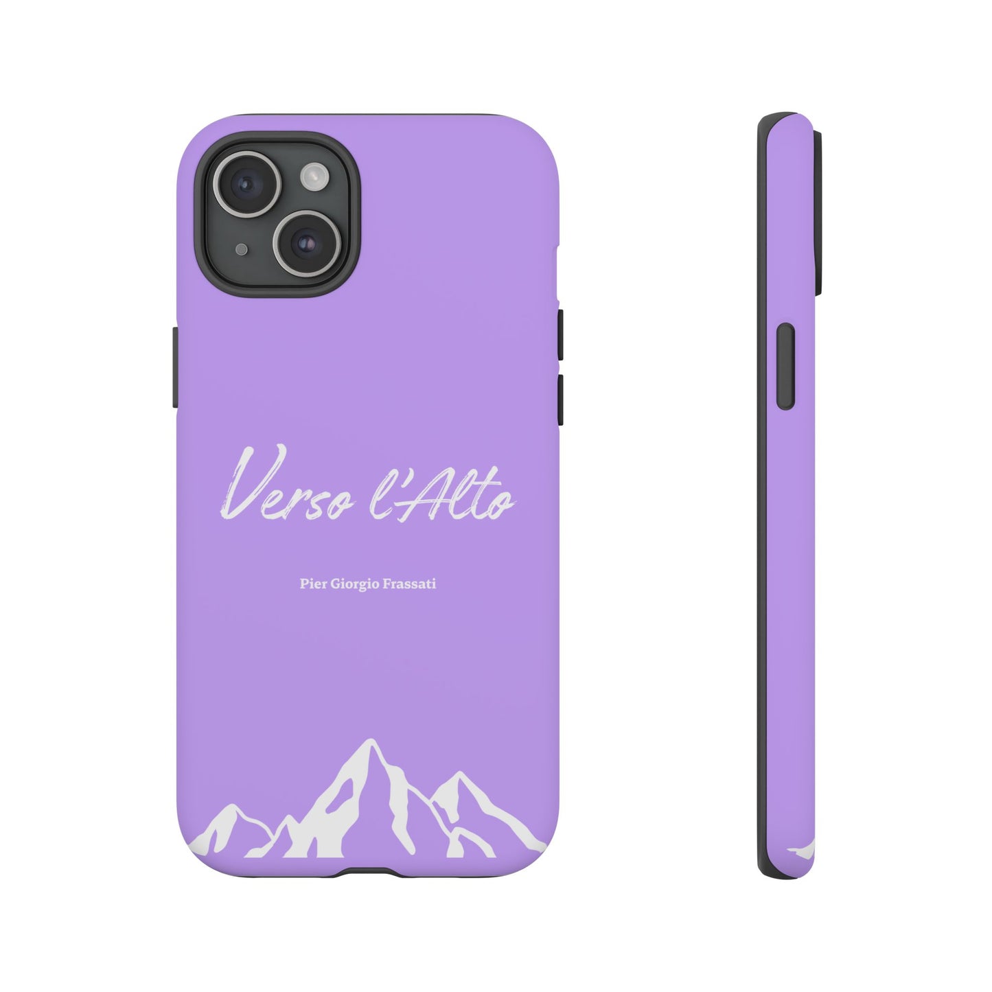 Mauve Mountain Adventure Phone Case - Stylish Verso l'Alto Phone Protection