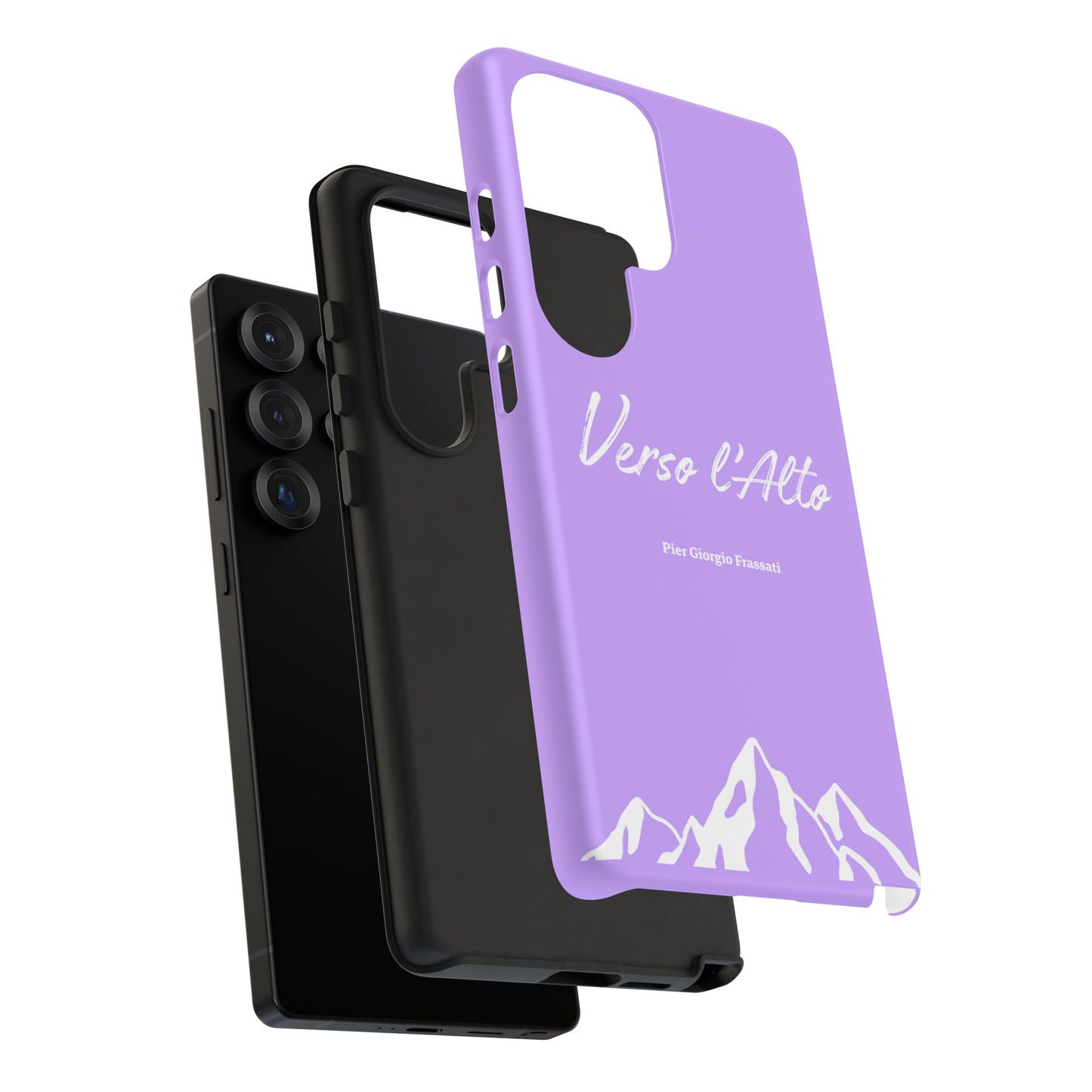 Mauve Mountain Adventure Phone Case - Stylish Verso l'Alto Phone Protection