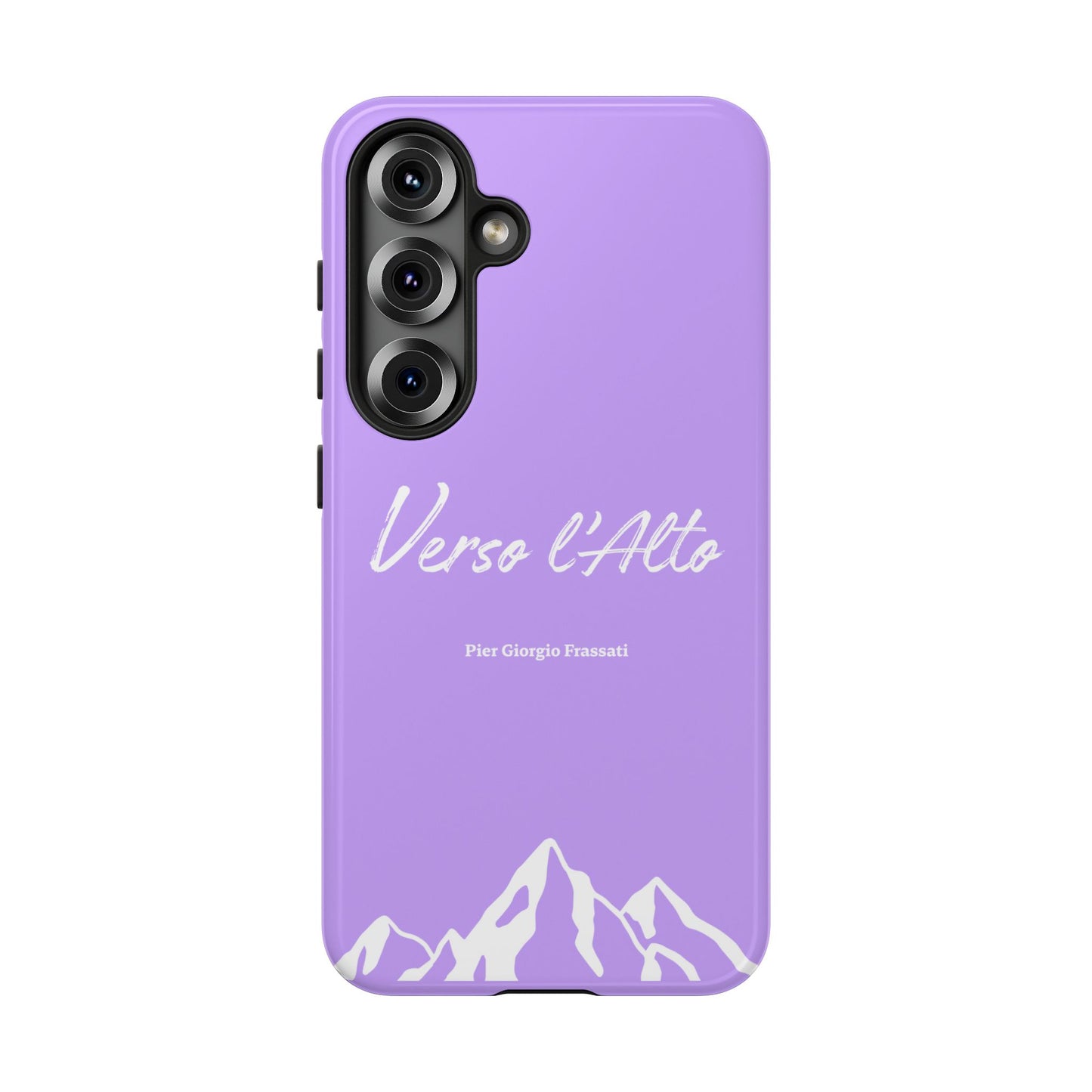 Mauve Mountain Adventure Phone Case - Stylish Verso l'Alto Phone Protection