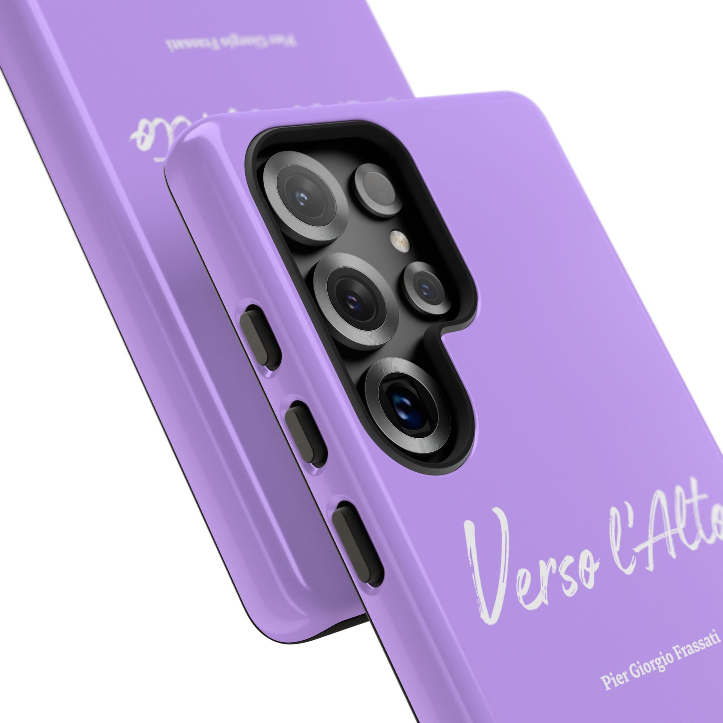 Mauve Mountain Adventure Phone Case - Stylish Verso l'Alto Phone Protection