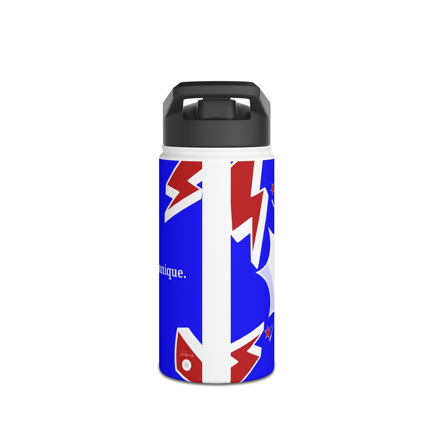 Carlo Acutis Stainless Steel Sport Water Bottle (Royal blue)