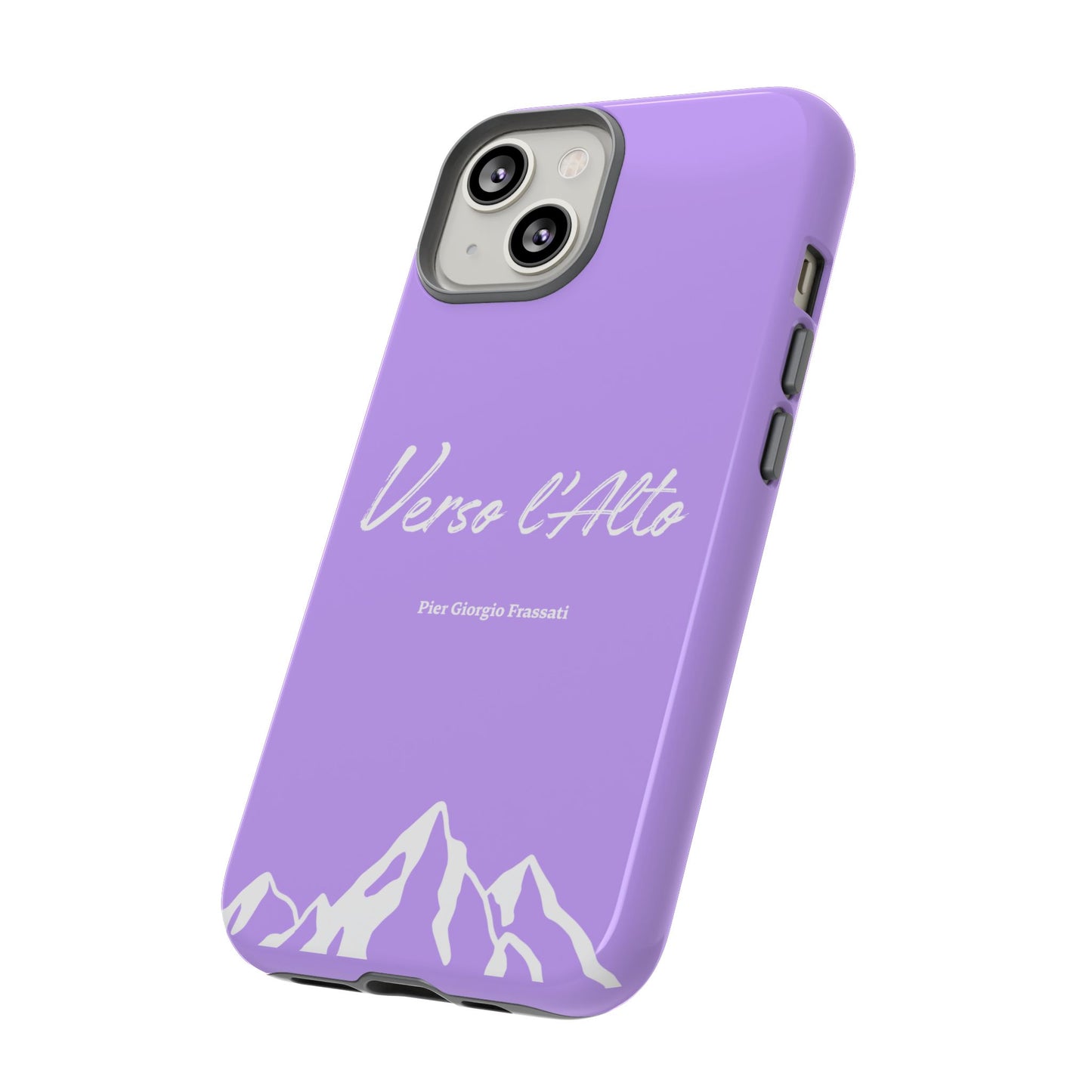 Mauve Mountain Adventure Phone Case - Stylish Verso l'Alto Phone Protection