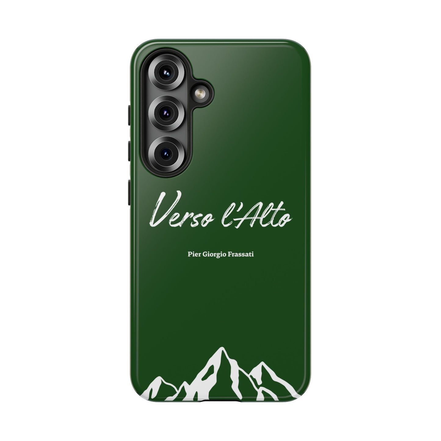Vert Sapin Mountain Adventure Phone Case - Stylish Verso l'Alto Phone Protection
