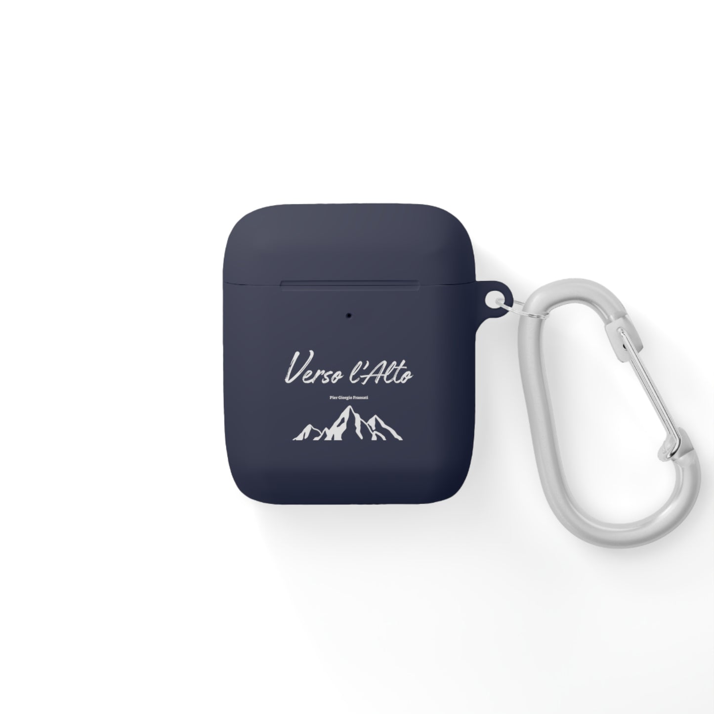 Coque de protection pour AirPods avec design Verso l'Alto (version noir-vert d'eau-bleu marine)