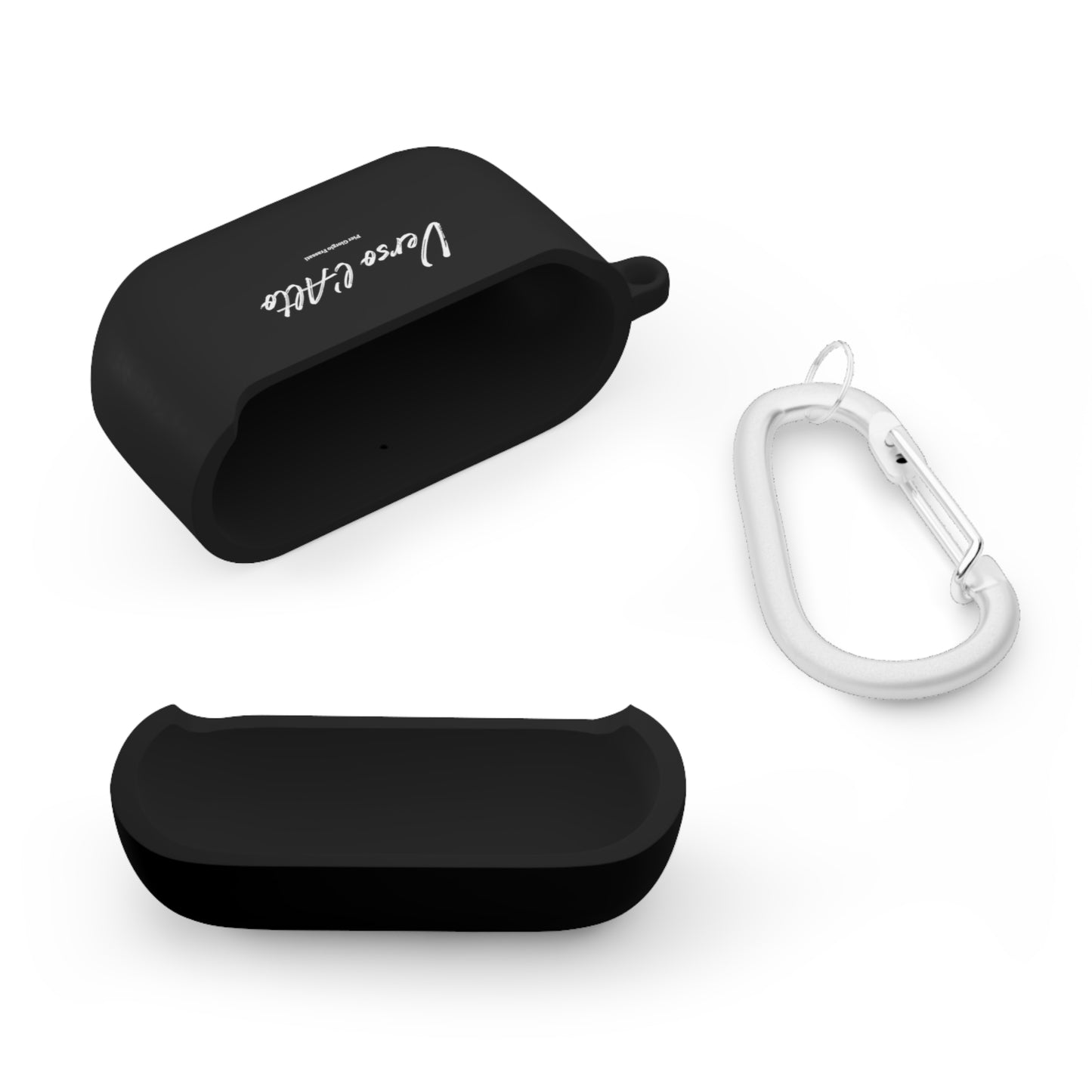 Coque de protection pour AirPods avec design Verso l'Alto (version noir-vert d'eau-bleu marine)