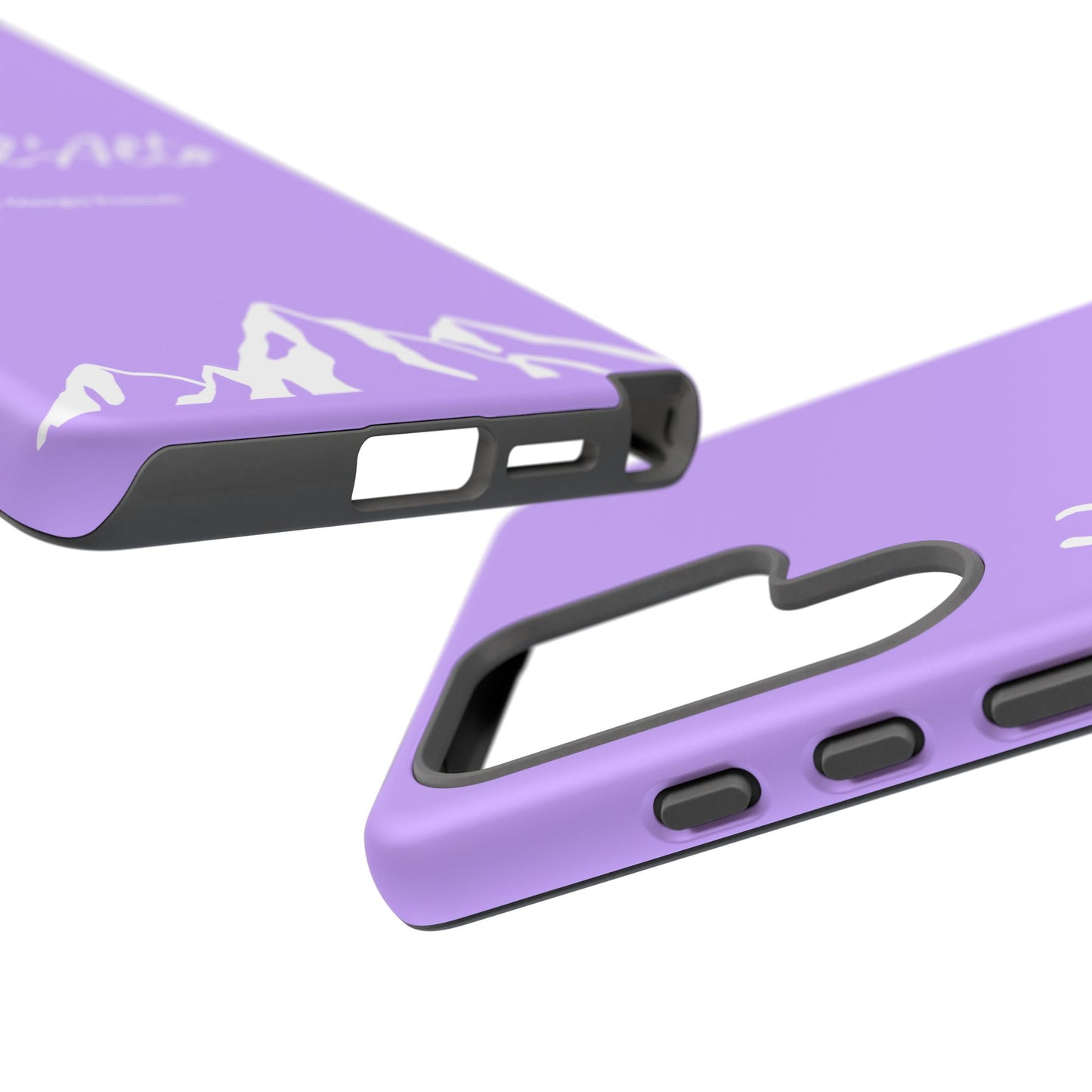 Mauve Mountain Adventure Phone Case - Stylish Verso l'Alto Phone Protection