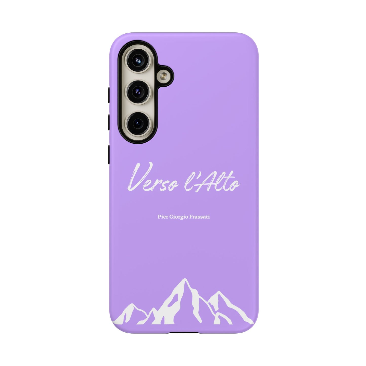 Mauve Mountain Adventure Phone Case - Stylish Verso l'Alto Phone Protection