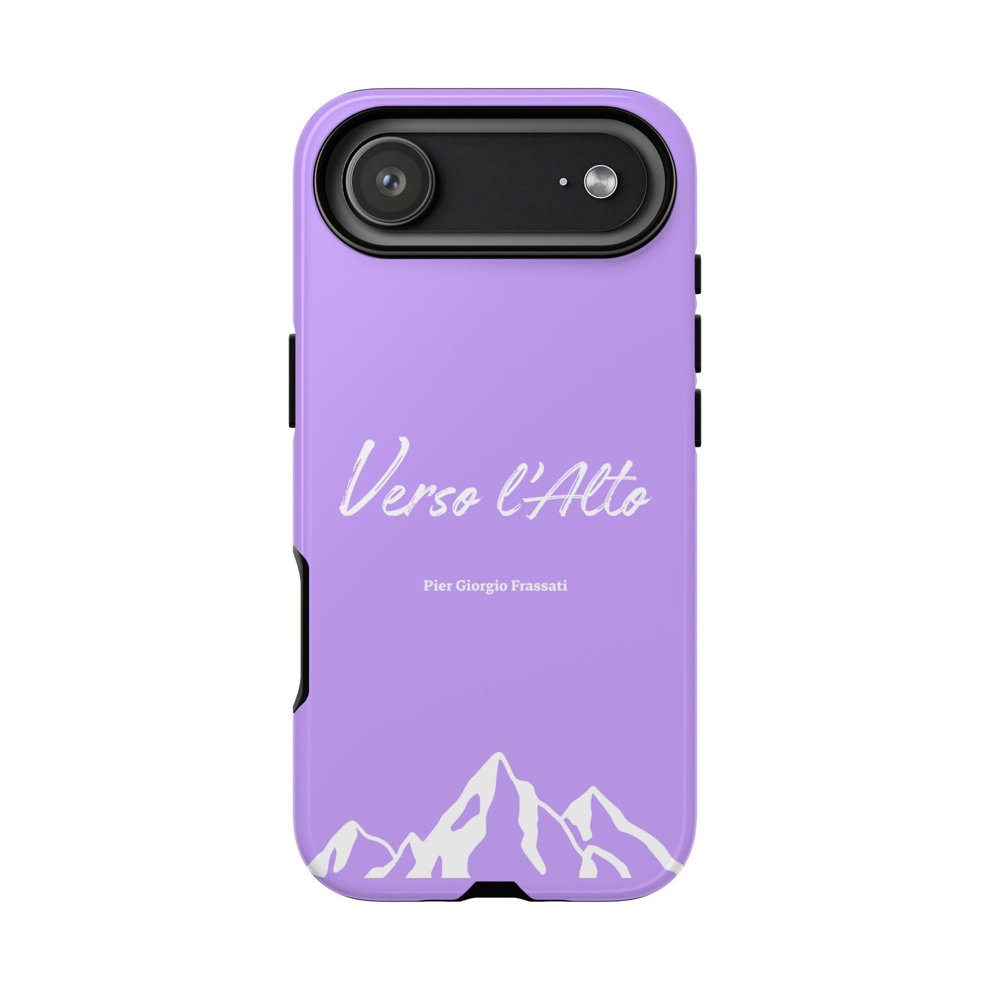 Mauve Mountain Adventure Phone Case - Stylish Verso l'Alto Phone Protection