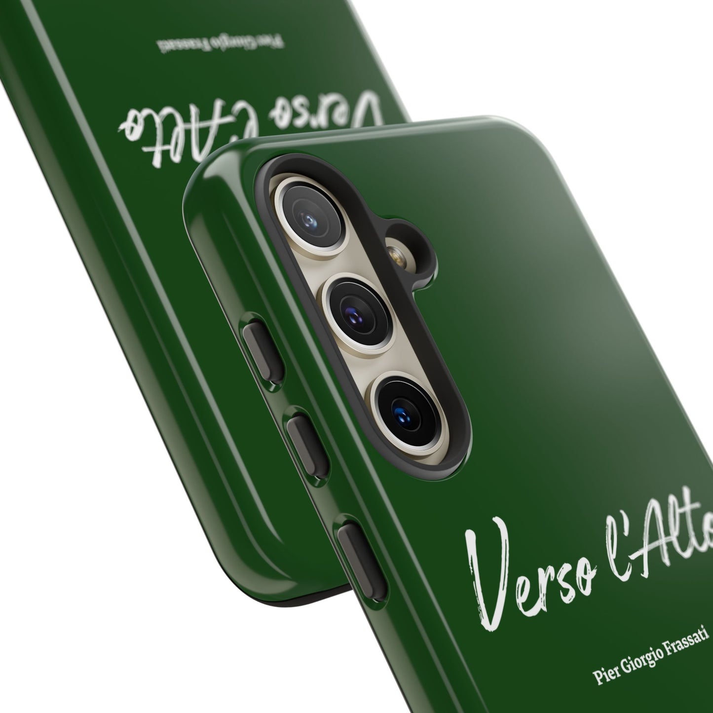 Vert Sapin Mountain Adventure Phone Case - Stylish Verso l'Alto Phone Protection