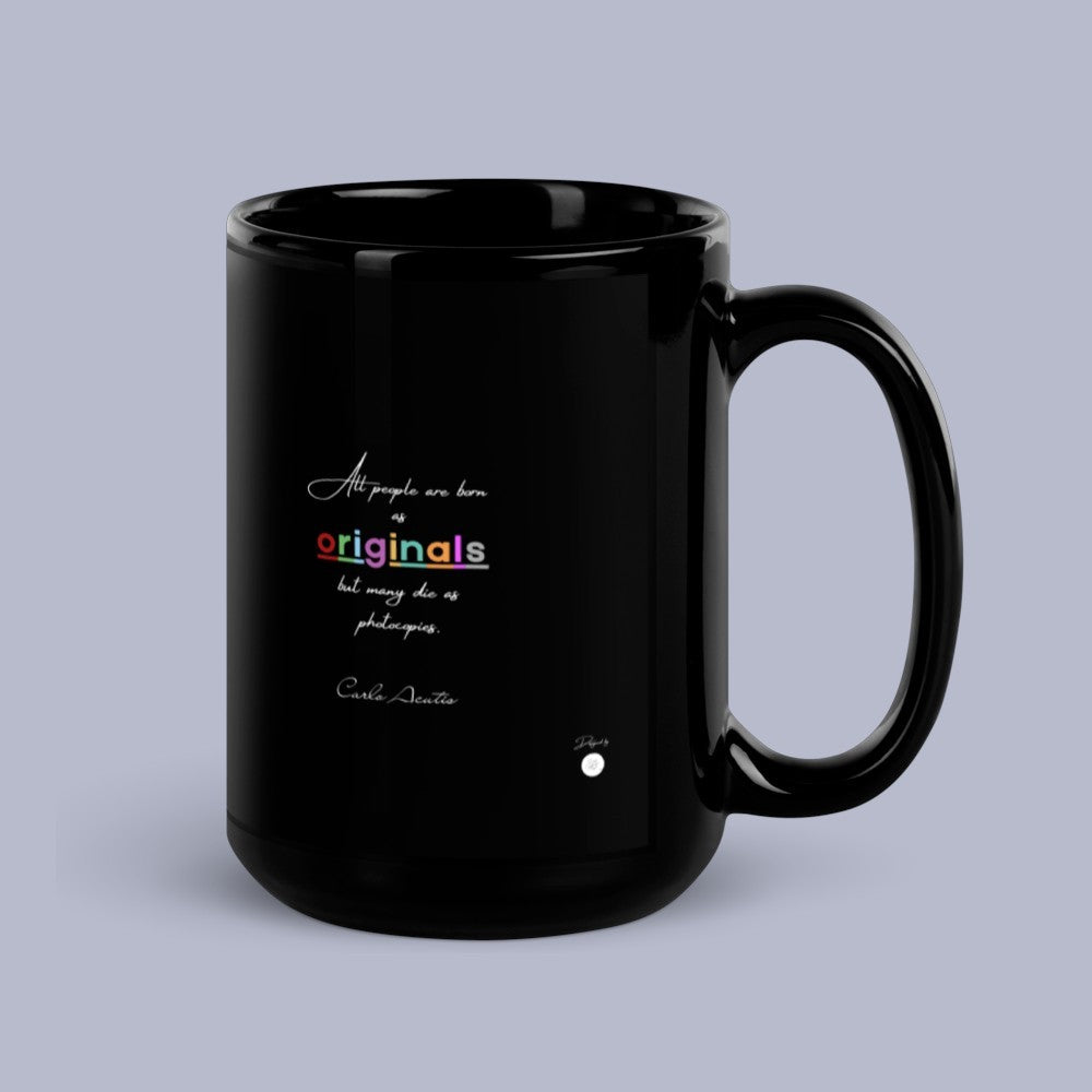 Mug chrétien Carlo Acutis |Tasse catholique inspirante – 11oz & 15oz | Cadeau religieux (pour gaucher)