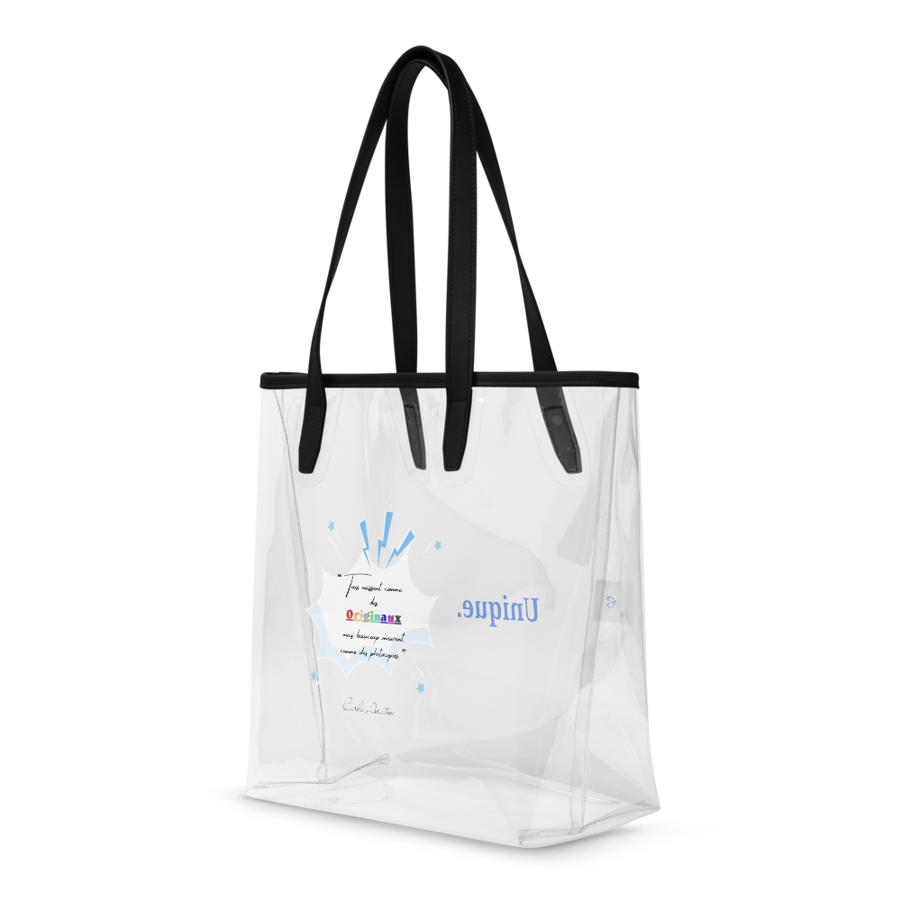 Tote Bag Transparent "Carlo Acutis" pour la plage