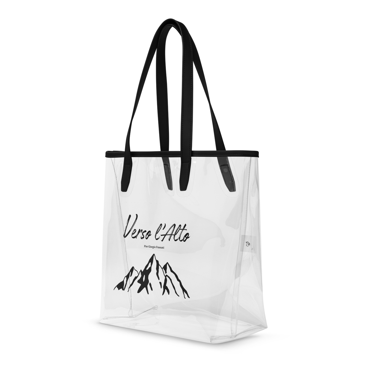 Tote Bag "Verso l'alto" Transparent pour courses et plage
