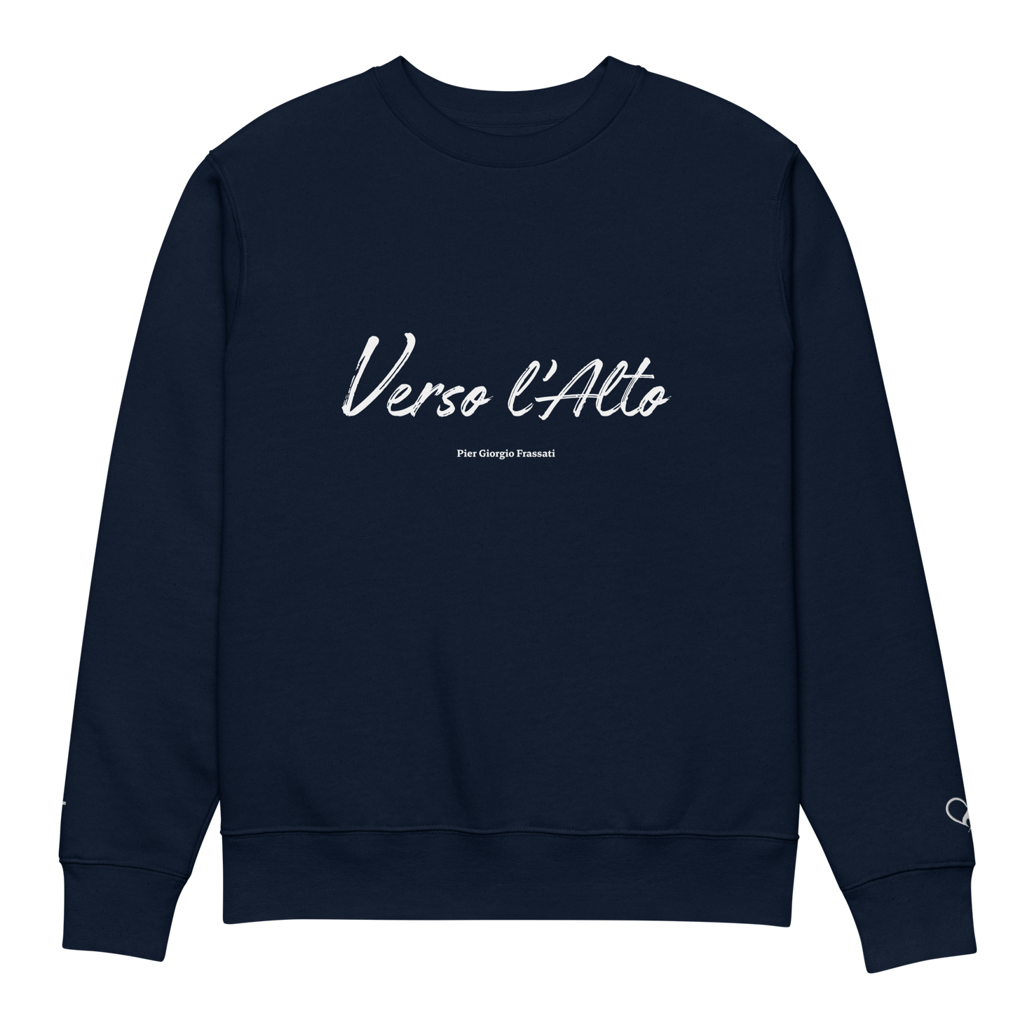 Sweat unisexe en coton bio – Verso l’Alto