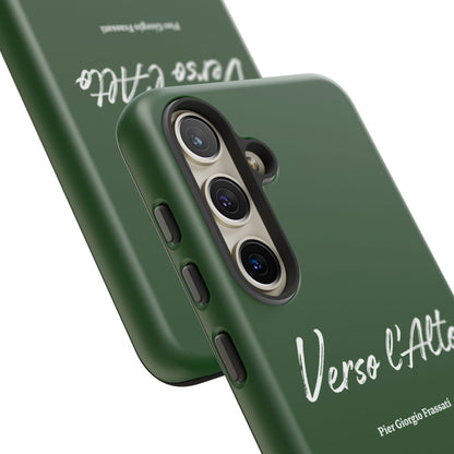 Vert Sapin Mountain Adventure Phone Case - Stylish Verso l'Alto Phone Protection