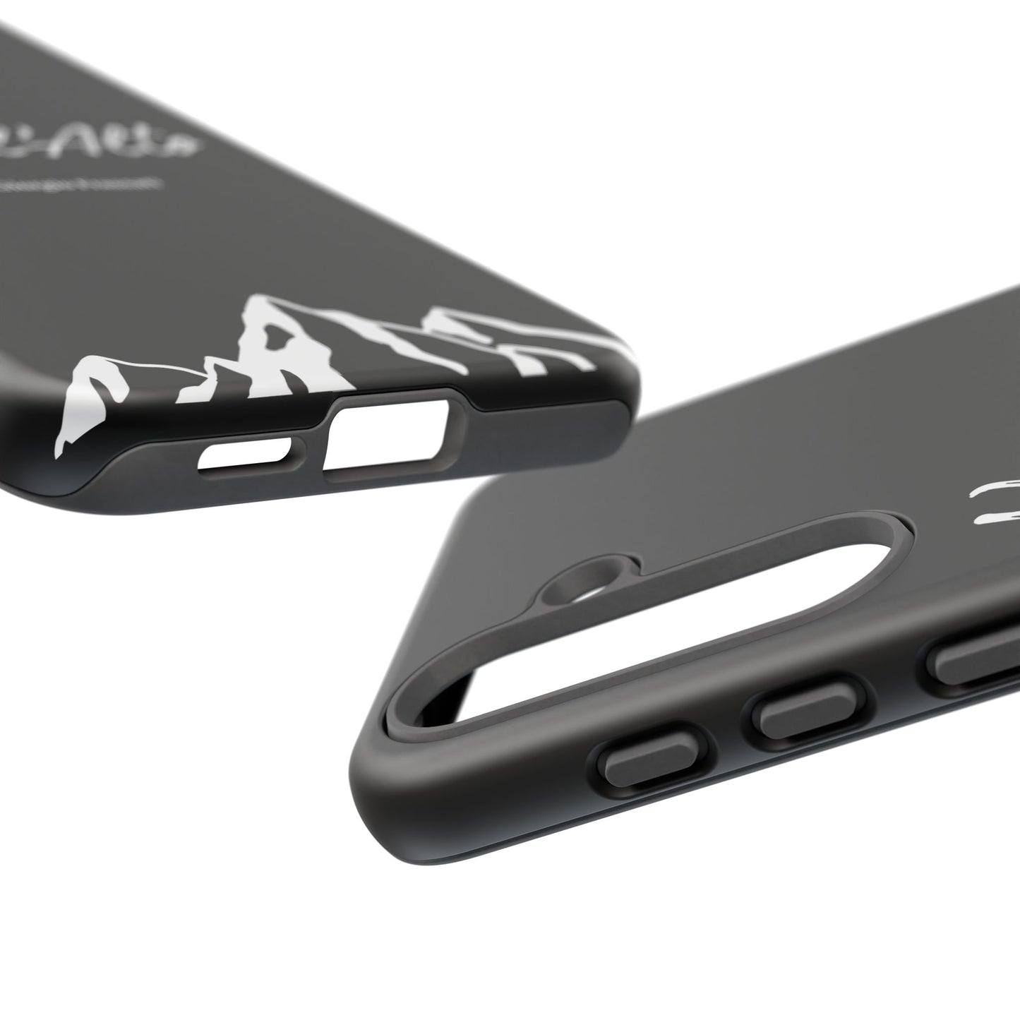 Black Mountain Adventure Phone Case - Stylish Verso l'Alto Phone Protection