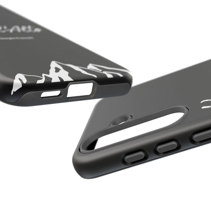 Black Mountain Adventure Phone Case - Stylish Verso l'Alto Phone Protection