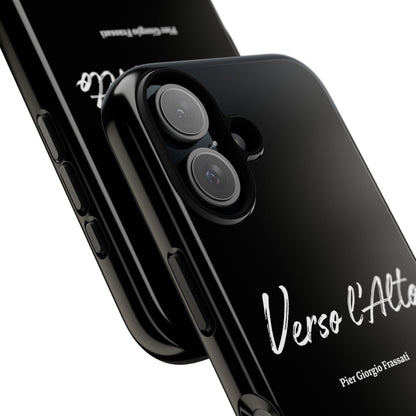 Black Mountain Adventure Phone Case - Stylish Verso l'Alto Phone Protection