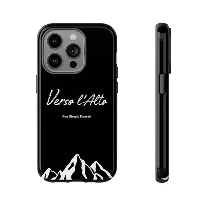 Black Mountain Adventure Phone Case - Stylish Verso l'Alto Phone Protection