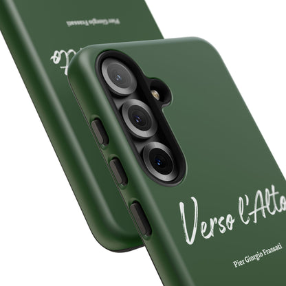 Vert Sapin Mountain Adventure Phone Case - Stylish Verso l'Alto Phone Protection