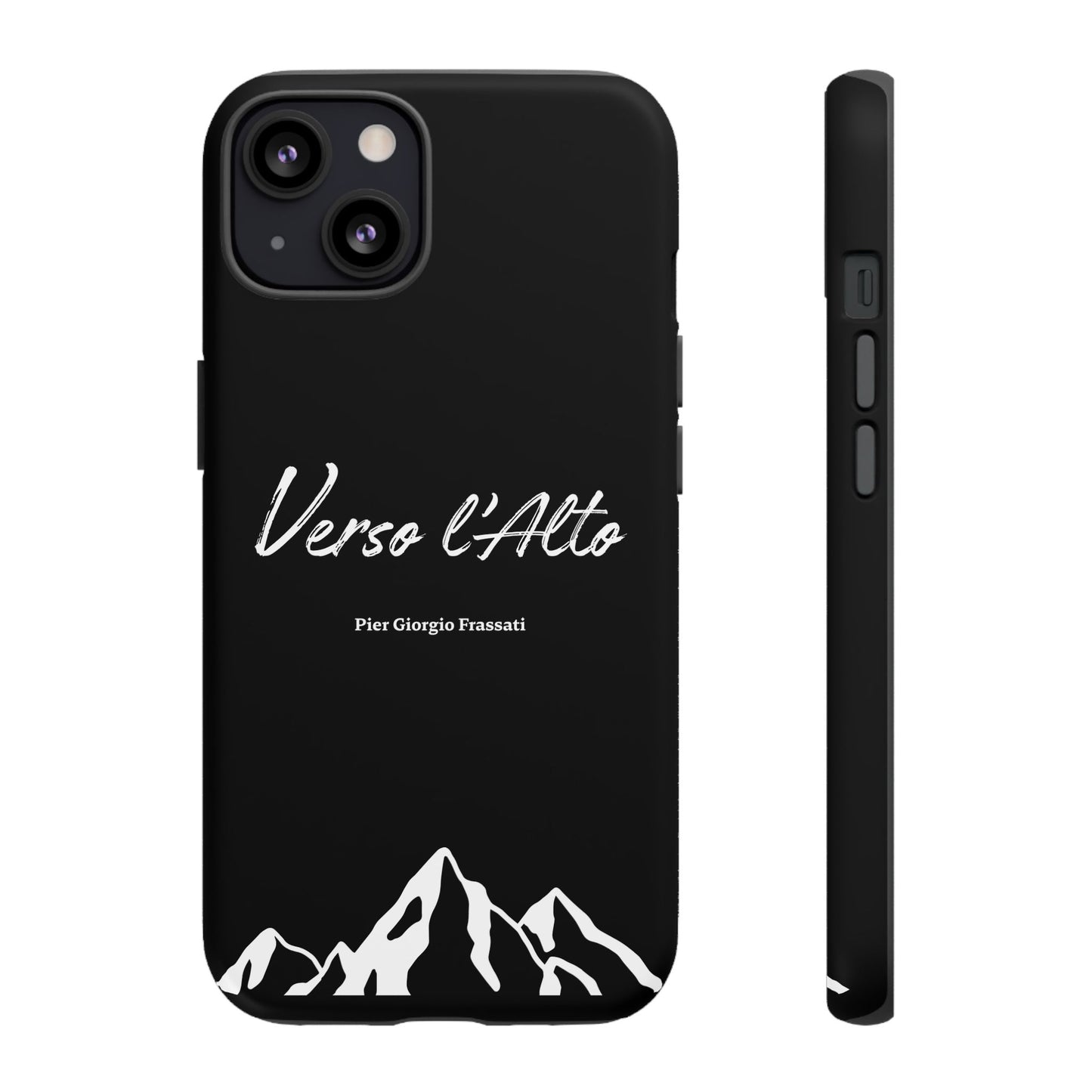 Black Mountain Adventure Phone Case - Stylish Verso l'Alto Phone Protection