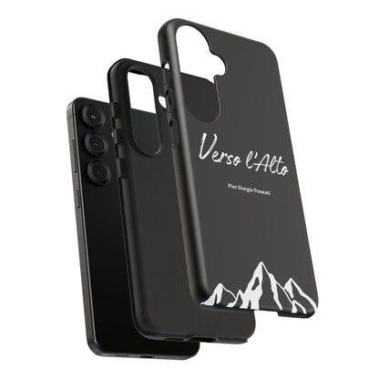 Black Mountain Adventure Phone Case - Stylish Verso l'Alto Phone Protection