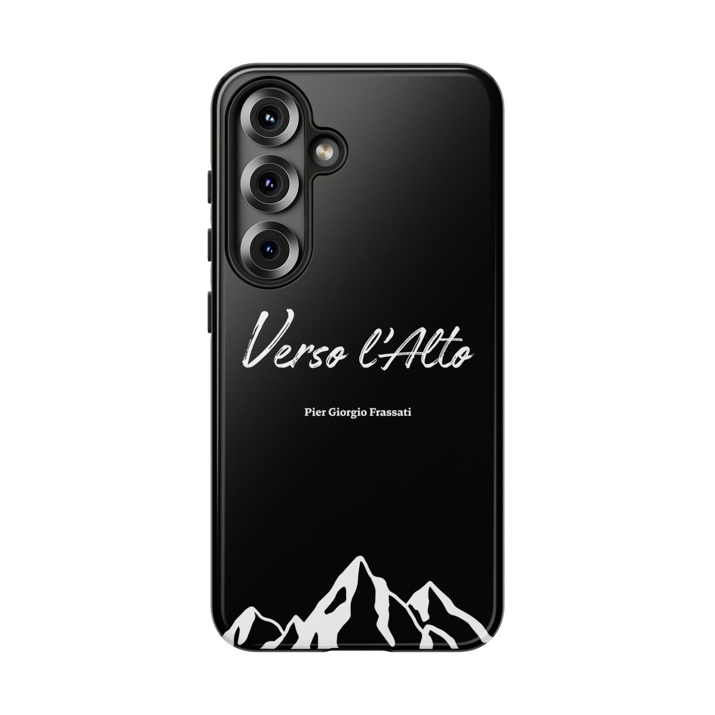Black Mountain Adventure Phone Case - Stylish Verso l'Alto Phone Protection
