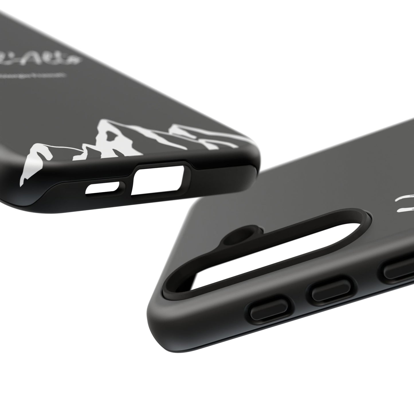 Black Mountain Adventure Phone Case - Stylish Verso l'Alto Phone Protection