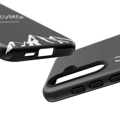 Black Mountain Adventure Phone Case - Stylish Verso l'Alto Phone Protection