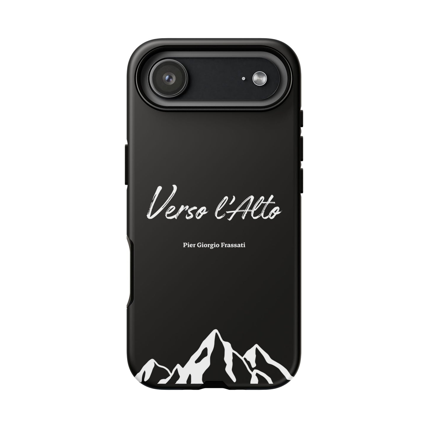 Black Mountain Adventure Phone Case - Stylish Verso l'Alto Phone Protection