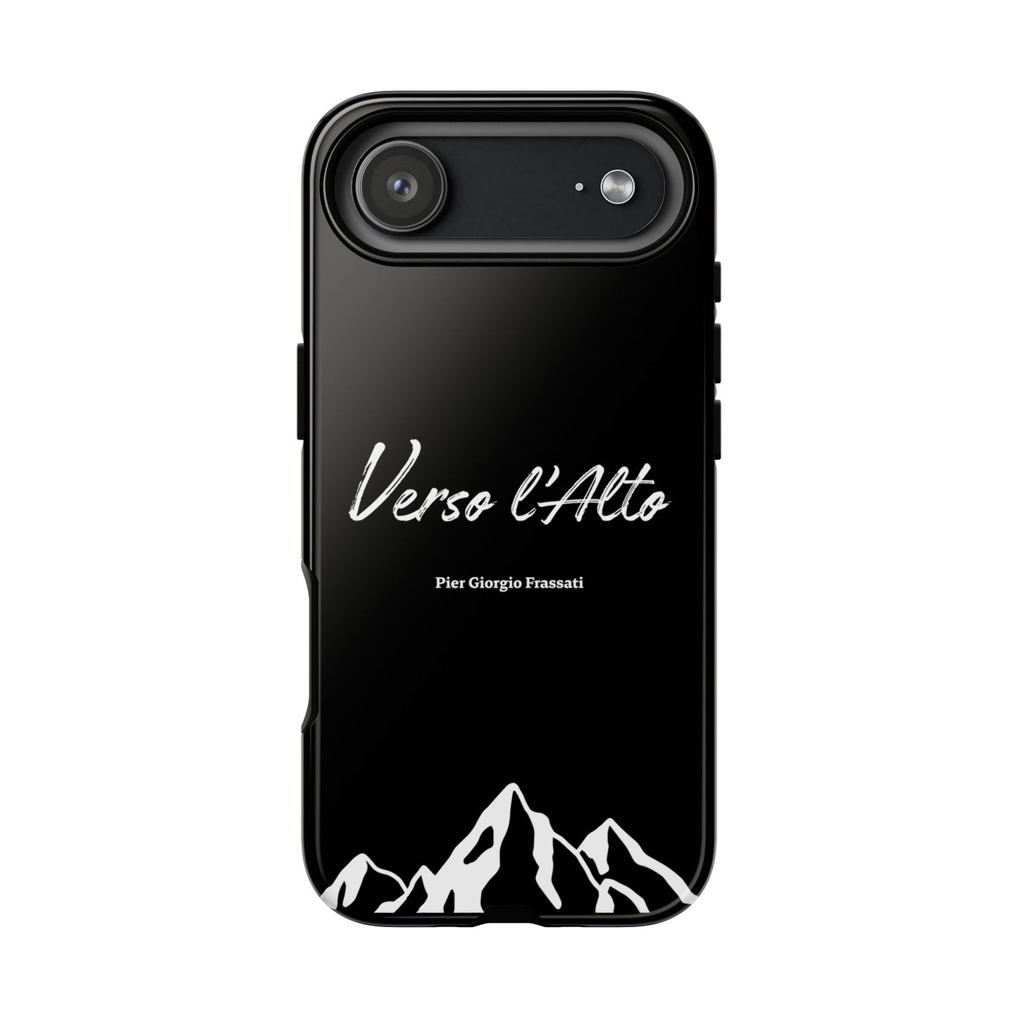 Black Mountain Adventure Phone Case - Stylish Verso l'Alto Phone Protection