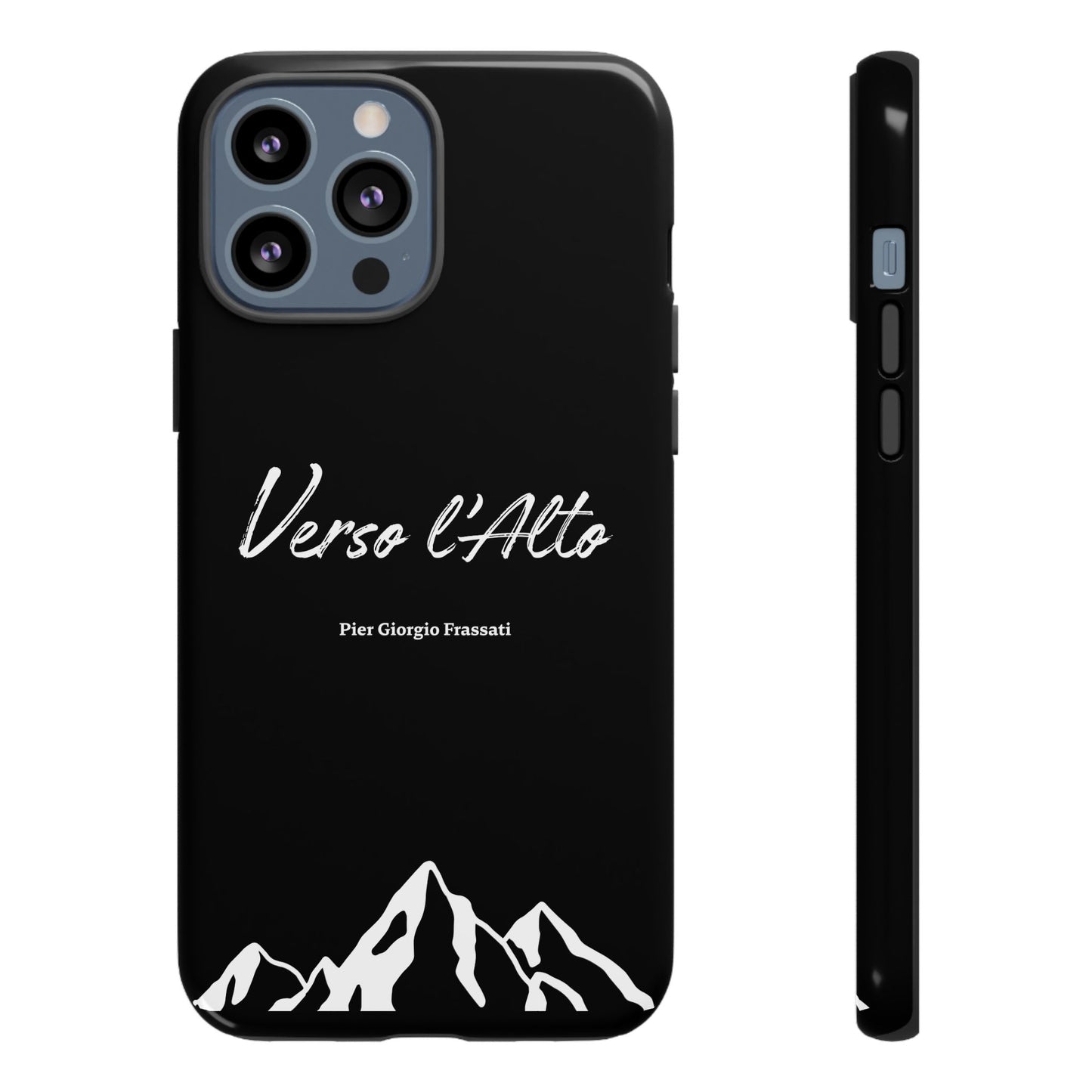 Black Mountain Adventure Phone Case - Stylish Verso l'Alto Phone Protection