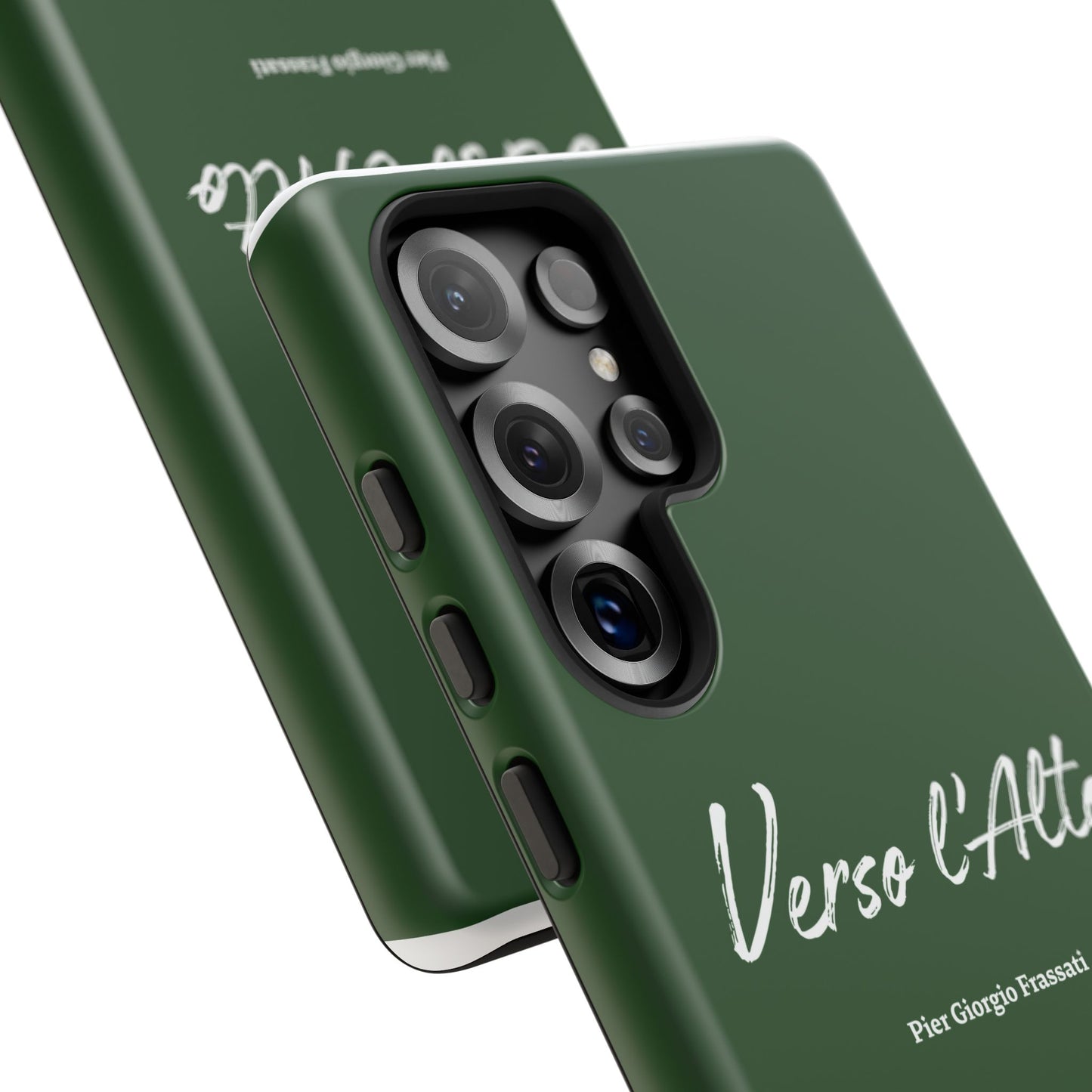 Vert Sapin Mountain Adventure Phone Case - Stylish Verso l'Alto Phone Protection