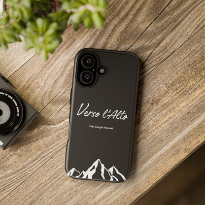 Black Mountain Adventure Phone Case - Stylish Verso l'Alto Phone Protection