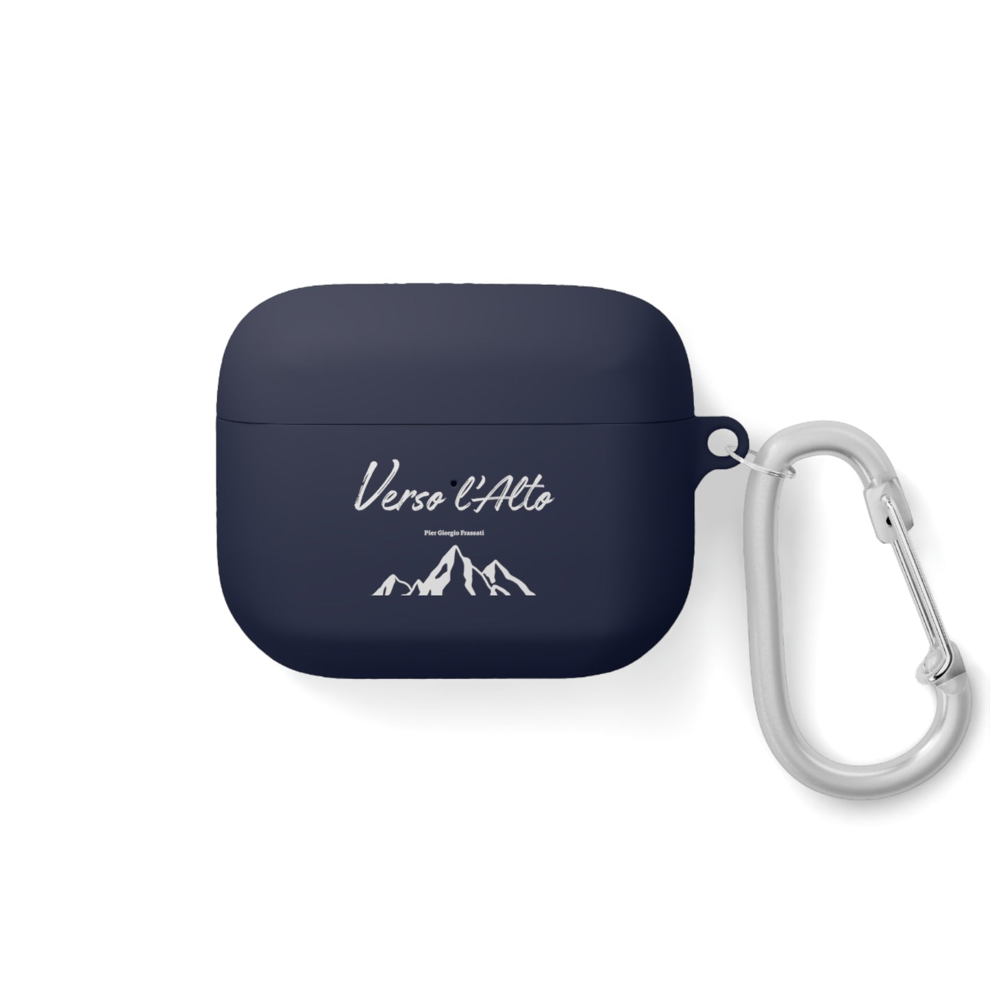 Coque de protection pour AirPods avec design Verso l'Alto (version noir-vert d'eau-bleu marine)