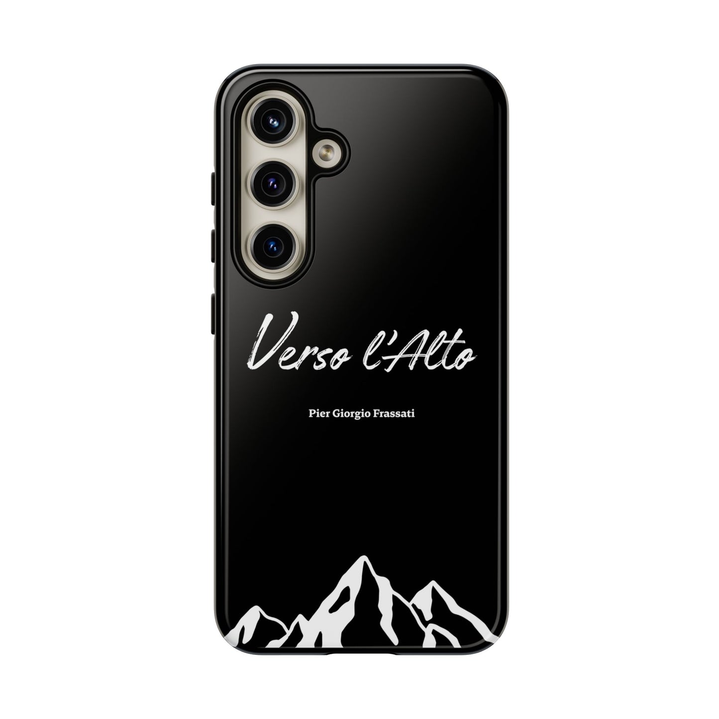 Black Mountain Adventure Phone Case - Stylish Verso l'Alto Phone Protection