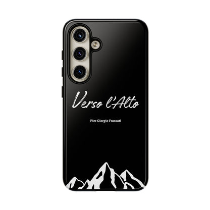 Black Mountain Adventure Phone Case - Stylish Verso l'Alto Phone Protection