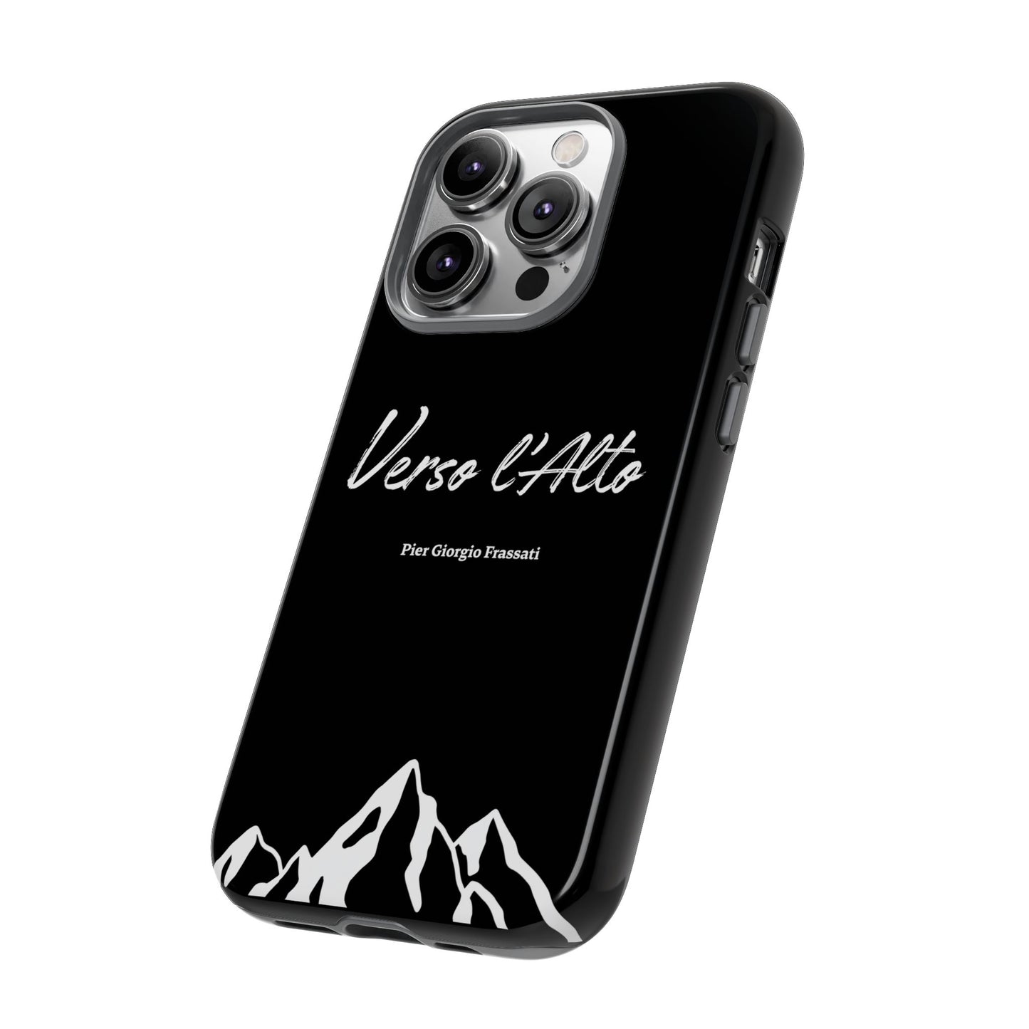 Black Mountain Adventure Phone Case - Stylish Verso l'Alto Phone Protection