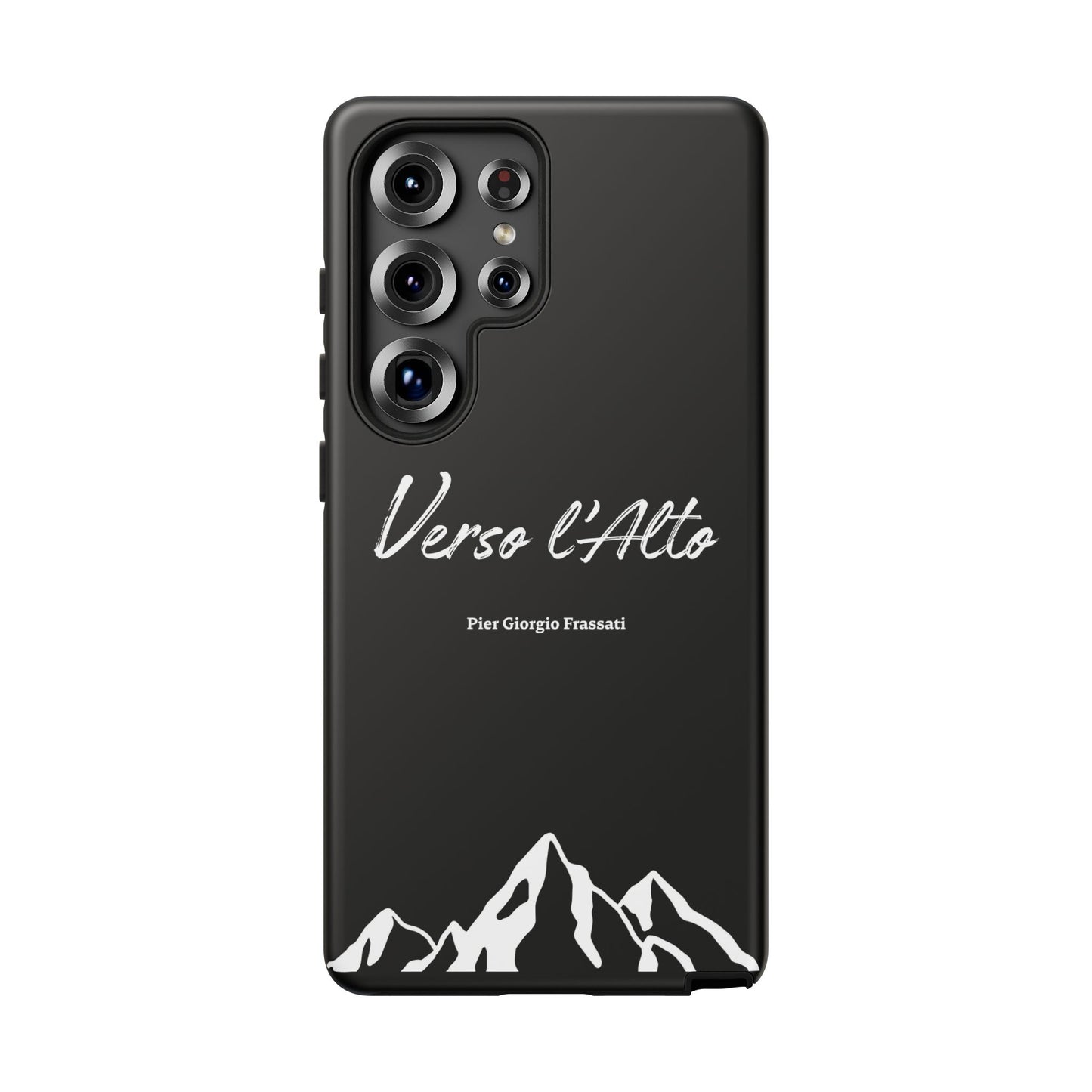 Black Mountain Adventure Phone Case - Stylish Verso l'Alto Phone Protection
