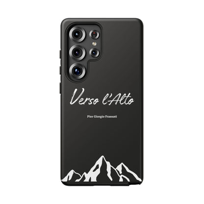Black Mountain Adventure Phone Case - Stylish Verso l'Alto Phone Protection