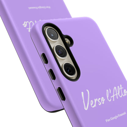 Mauve Mountain Adventure Phone Case - Stylish Verso l'Alto Phone Protection